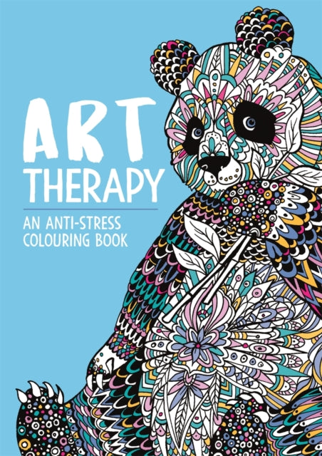 Book cover of: Art Therapy: An Anti-Stress Colouring Book. By: Richard Merritt