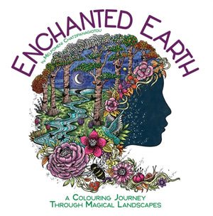 Enchanted Earth, A Colouring Journey Through Magical Landscapes