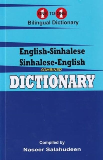 Book cover of: English-Sinhalese & Sinhalese-English One-to-One Dictionary
