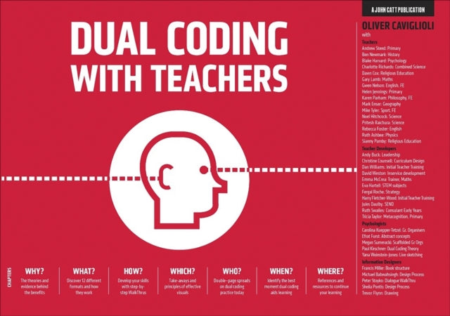 Book cover of: Dual Coding for Teachers. By: Oliver Caviglioli