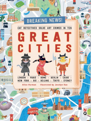 Cat Detectives Save Art Crimes in Ten Great Cities