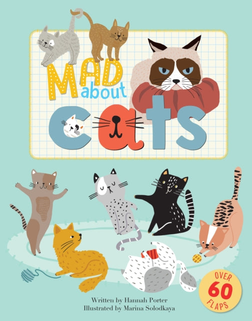 Book cover of: MAD ABOUT CATS
