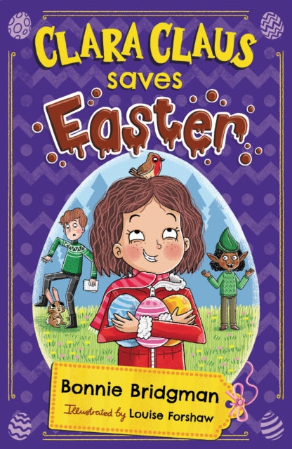 Book cover of: Clara Claus Saves Easter. By: Bonnie Bridgman