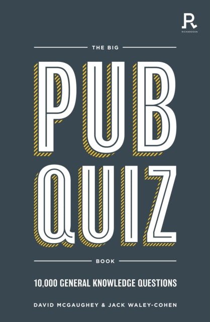 Book cover of: The Big Pub Quiz Book. By: David McGaughey