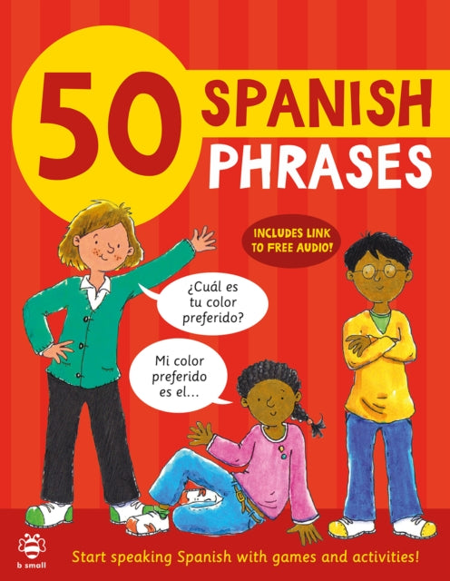Book cover of: 50 Spanish Phrases. By: Susan Martineau