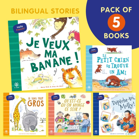 Book cover of: Hello French! Story Pack