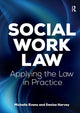 Book cover of: Social Work Law. By: Michelle Evans