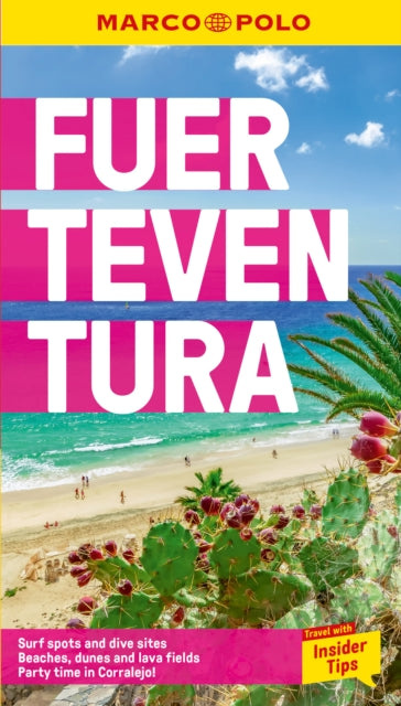 Book cover of: Fuerteventura Marco Polo Pocket Travel Guide - with pull out map. By: Marco Polo