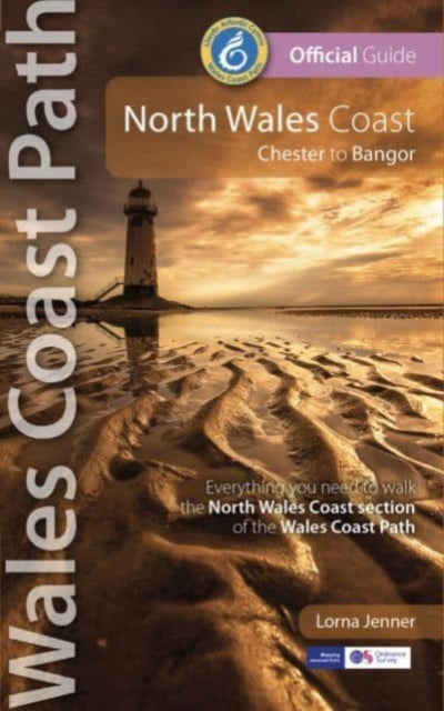 Book cover of: North Wales Coast: Wales Coast Path. By: Lorna Jenner