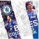 Book cover of: Official Chelsea FC Colouring Book 2. By: Twocan