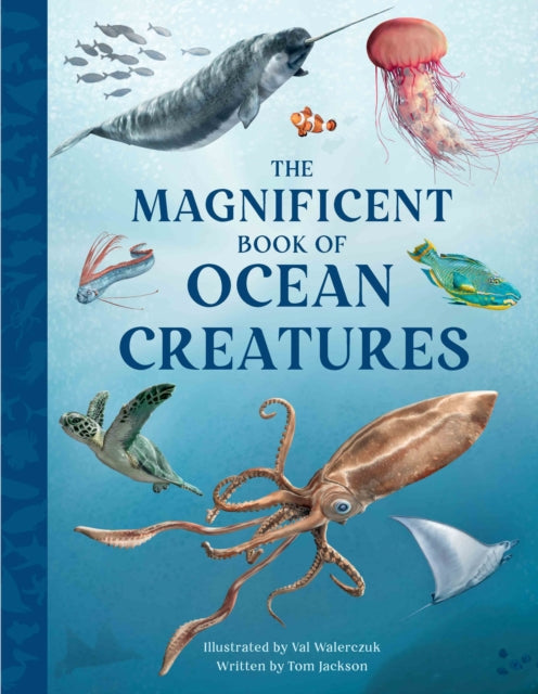 Book cover of: Magnificent Book of Ocean Creatures. By: Jackson