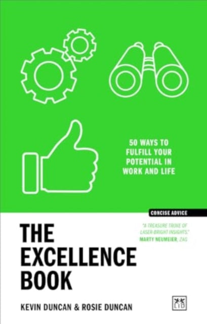 Book cover of: Excellence Book. By: Kevin Duncan
