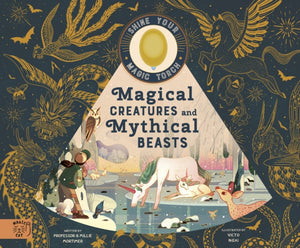 Magical Creatures and Mythical Beasts, Includes magic torch which illuminates more than 30 magical beasts