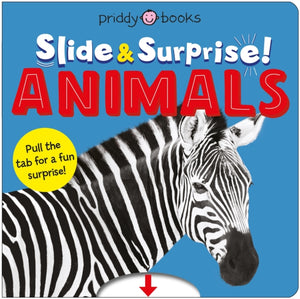 Animals (Slide & Surprise!), Pull the tabs for a fun animal surprise