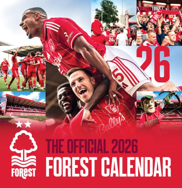 Book cover of: Official Forest Desk Calendar 2026