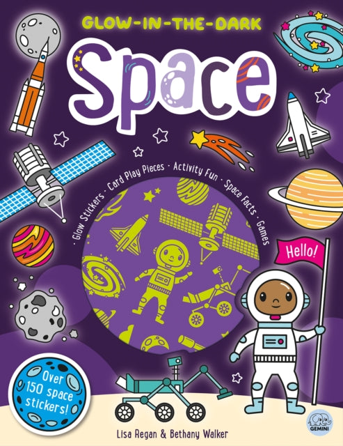 Book cover of: Glow-in-the-Dark Space Sticker Activity