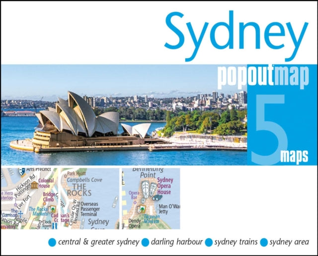 Book cover of: Sydney PopOut Map - pocket-size, pop up map of Sydney city centre