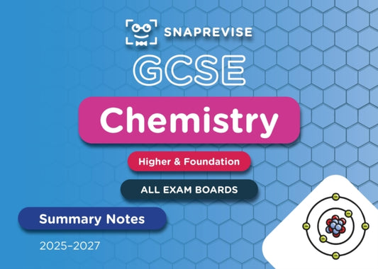 Book cover of: SnapRevise GCSE Chemistry Summary Notes