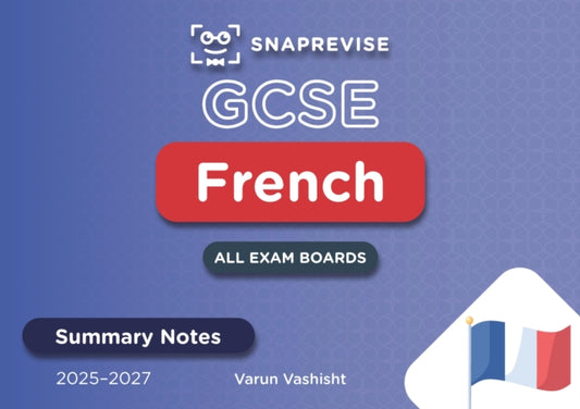 Book cover of: SnapRevise GCSE French Summary Notes