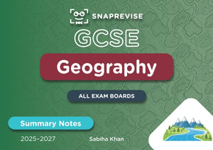 SnapRevise GCSE Geography Summary Notes