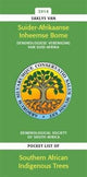 Book cover of: Saklys van Suider-Afrikaanse inheemse bome/ Pocket list of Southern African indigenous trees