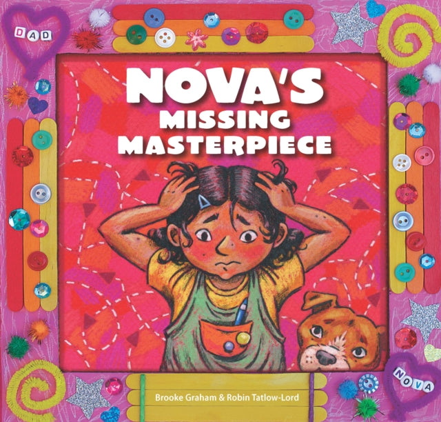 Book cover of: Nova's Missing Masterpiece. By: Brooke Hawton