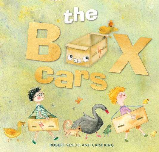 Book cover of: Box Cars. By: Robert Vescio