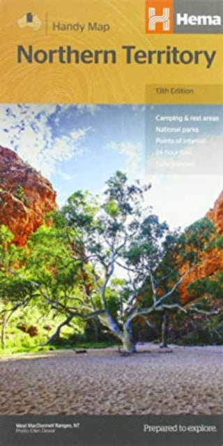 Book cover of: Northern Territory Handy Map