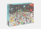 Book cover of: Where's Bowie? 500 piece jigsaw puzzle. By: Kev Gahan
