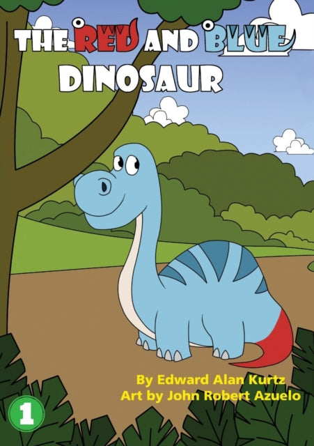 Book cover of: Red And Blue Dinosaur