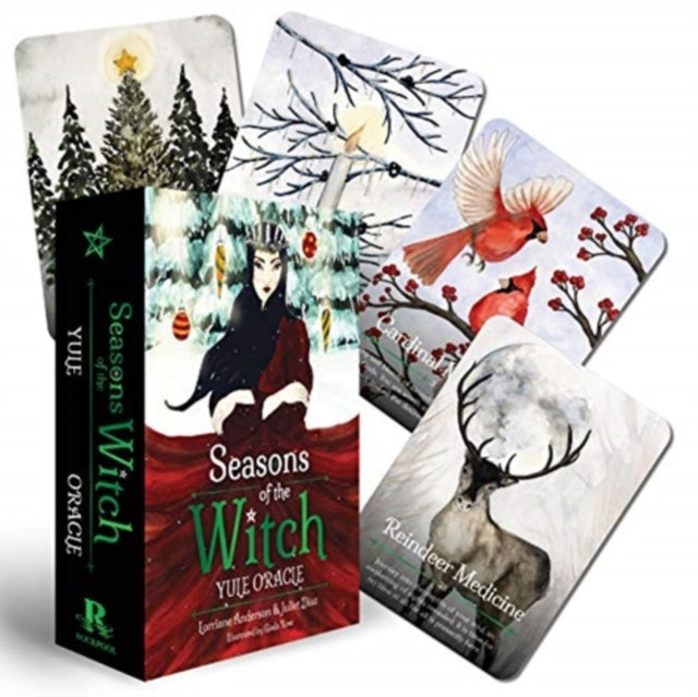 Book cover of: Seasons of the Witch: Yule Oracle. By: Juliet Diaz