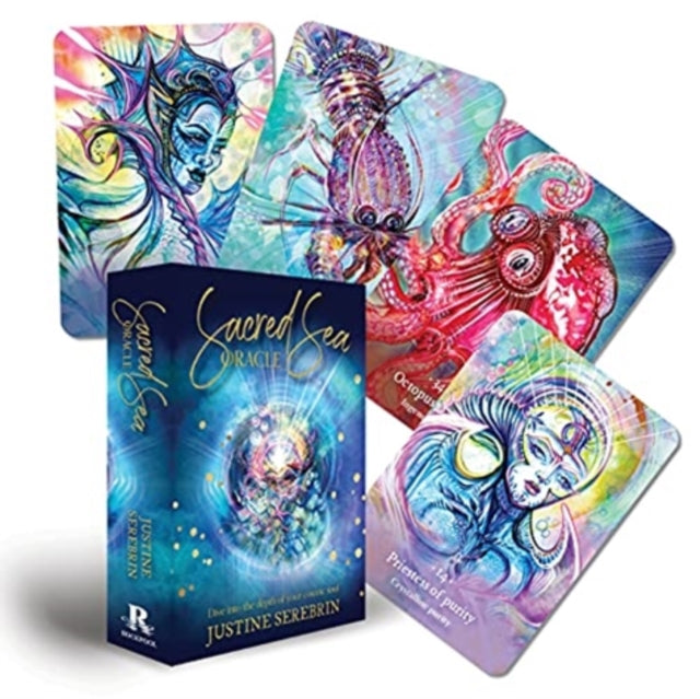 Book cover of: Sacred Sea Oracle. By: Justine Serebrin