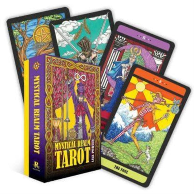 Book cover of: Mystical Realm Tarot. By: Porter Lisa