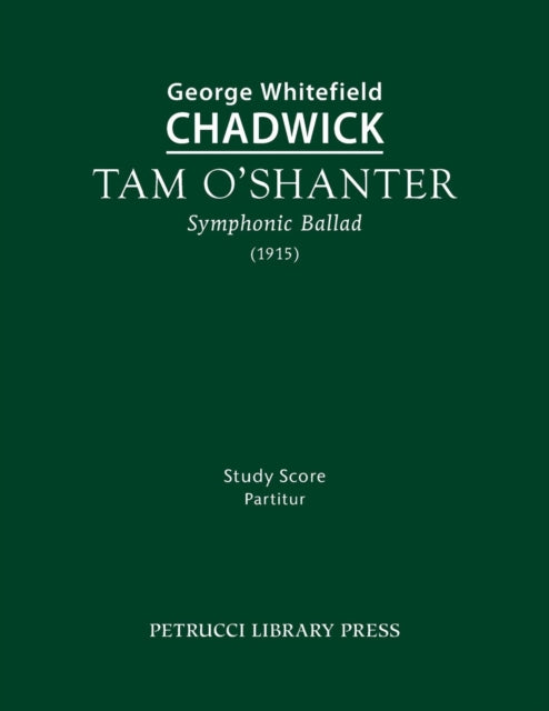 Book cover of: Tam O'Shanter. By: G. W. Chadwick