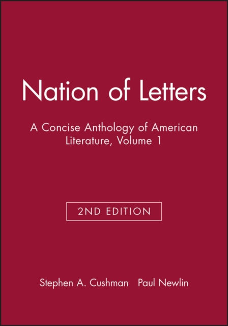 Book cover of: Nation of Letters. By: Paul Newlin