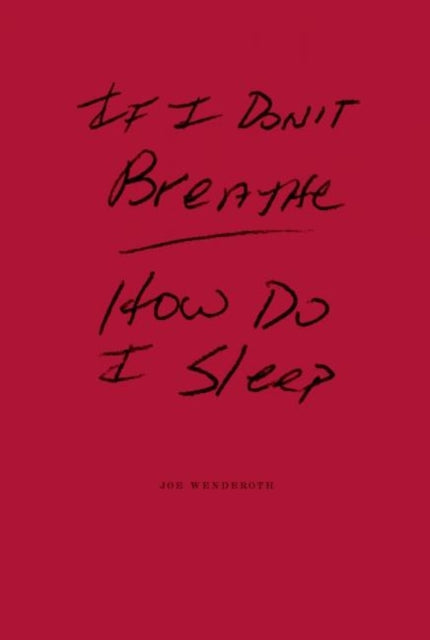 Book cover of: If I Don't Breathe How Do I Sleep. By: Joe Wenderoth