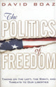 Book cover of: Politics of Freedom. By: David Boaz