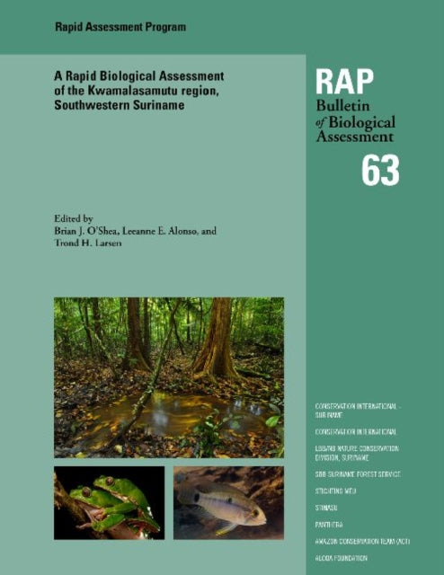 Book cover of: Rapid Biological Assessment of the Kwamalasamutu region, Southwestern Suriname