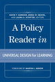 Book cover of: Policy Reader in Universal Design for Learning. By: David T. Gordon