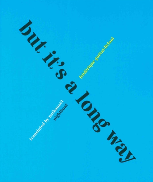 Book cover of: but it’s a long way. By: Frédérique Guétat-Liviani