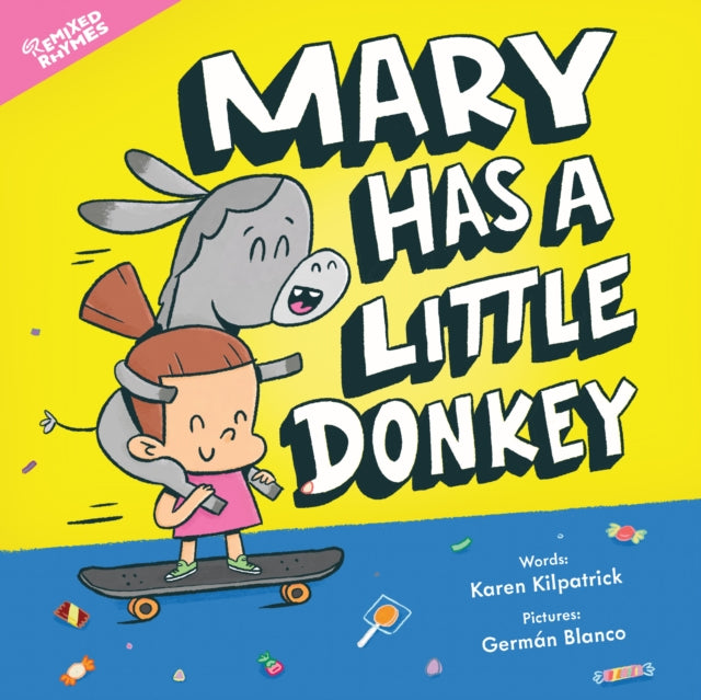 Book cover of: Mary Has a Little Donkey. By: Karen Kilpatrick