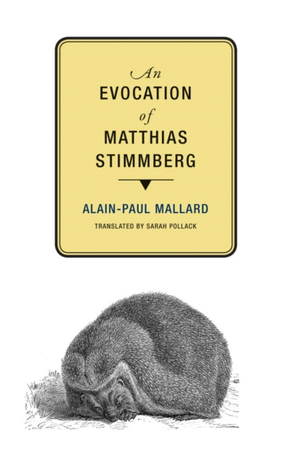 Book cover of: Evocation of Matthias Stimmberg. By: Alain-Paul Mallard