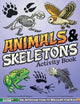 Book cover of: Animals & Skeletons Activity Book. By: Jennifer M. Mitchell