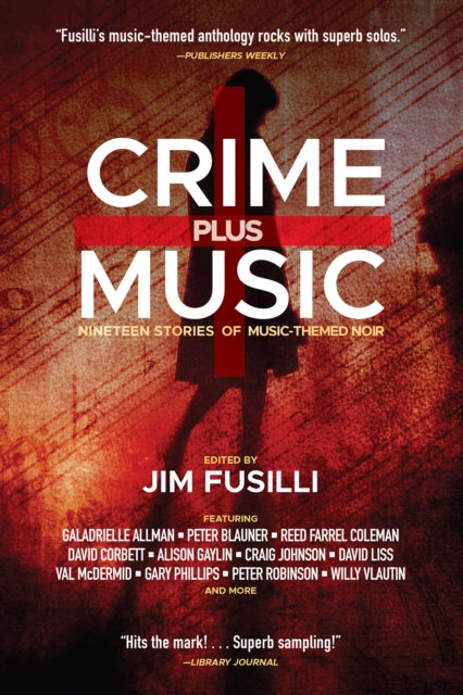 Book cover of: Crime Plus Music. By: Jim Fusilli
