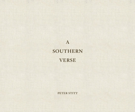 Book cover of: Southern Verse. By: Peter C. Stitt