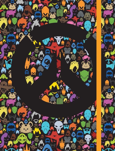 Book cover of: Overwatch: All Over Character Icon Notebook. By: Blizzard Entertainment Staff