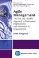 Book cover of: Agile Management. By: Mike Hoogveld