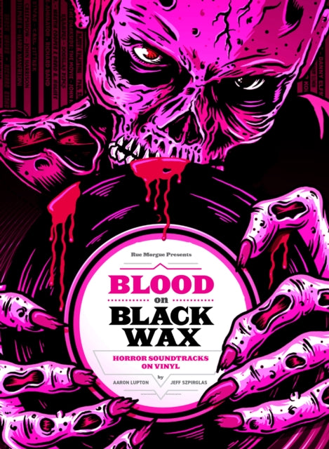 Book cover of: Blood on Black Wax. By: Aaron Lupton