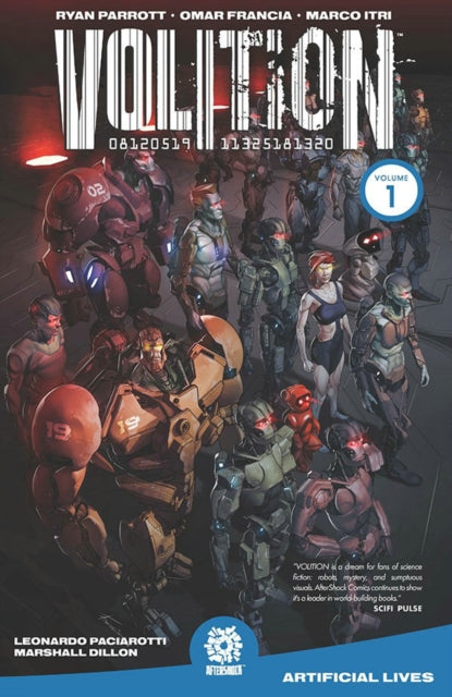 Book cover of: VOLITION, Vol. 1. By: Ryan Parrott