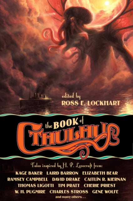 Book cover of: Book of Cthulhu. By: Ross E. Lockhart